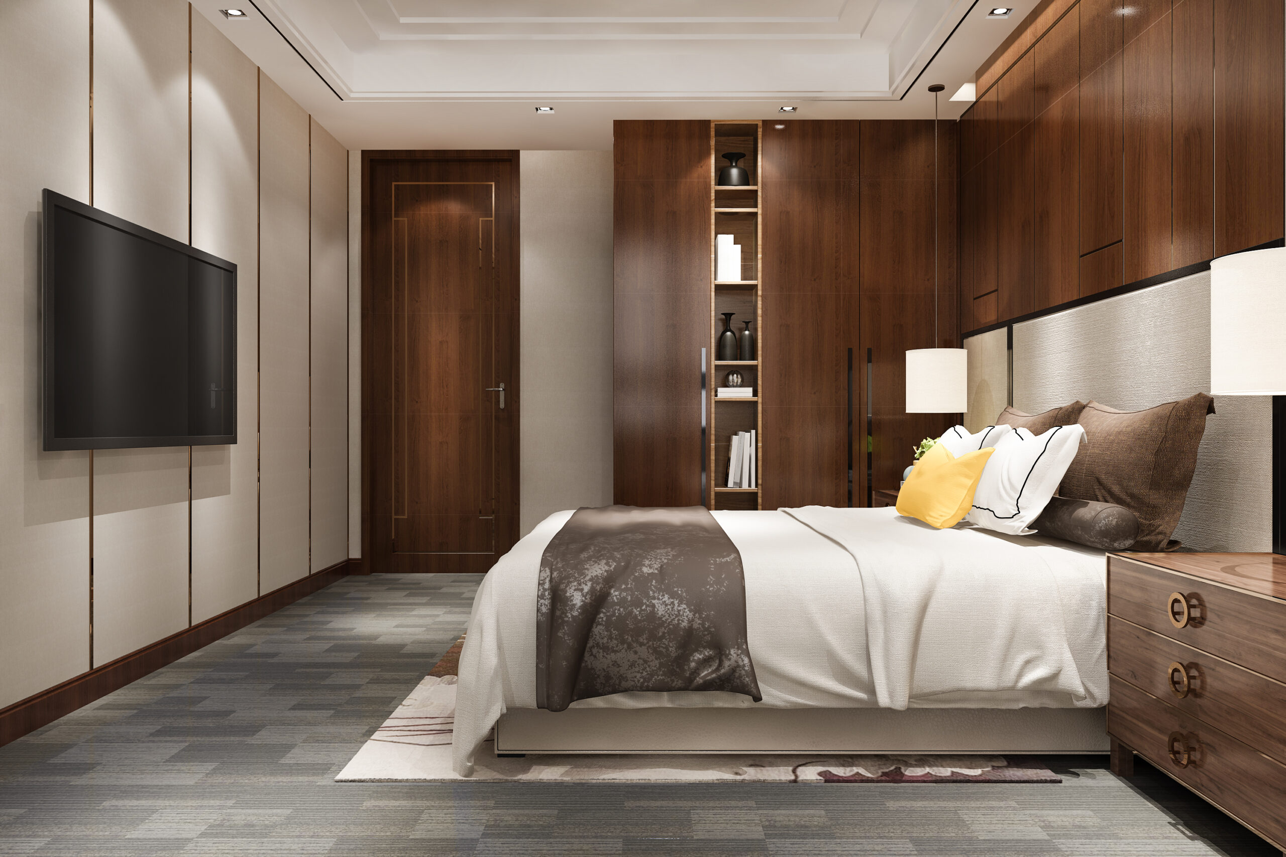 Cozy bedroom
